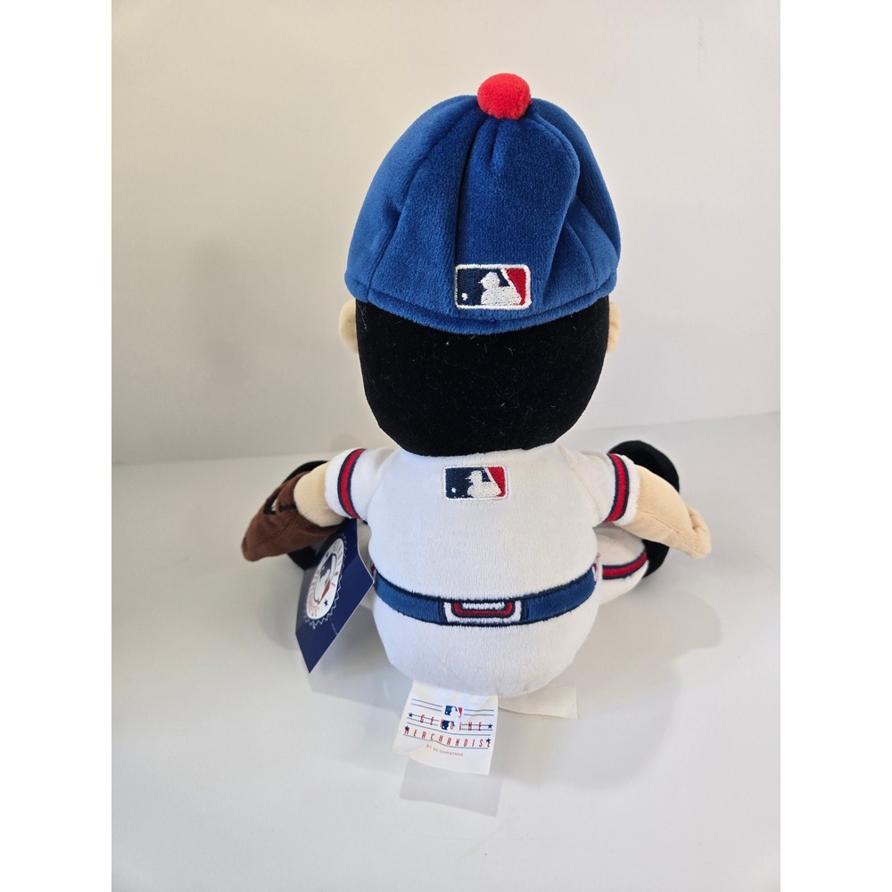 Atlanta Braves MLB Plush Player Doll SC Christmas White Jersey Blue Cap 10 inch - Picture 4 of 7